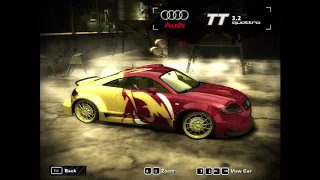 Need for Speed Most Wanted : Audi TT Tuning