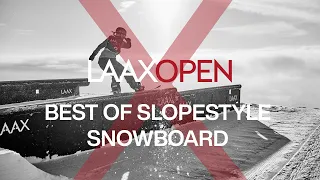 BEST OF SLOPESTYLE SNOWBOARD | LAAXOPEN 2023