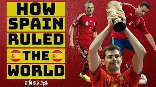 The Tactics Behind Spain's Dominance | How Spain Created The Most Dominant Team 2008-2012 |