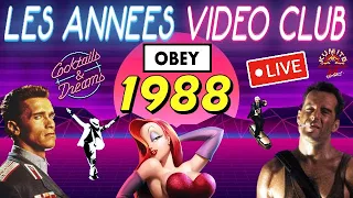 LES ANNÉES VIDEO CLUB 80/90 ★ 20 FILMS DE 1988 🎙 [LIVE]