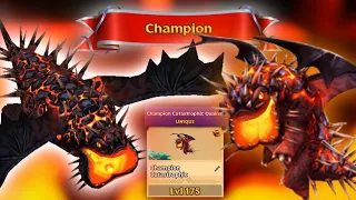 Champion Catastrophic Quaken - Unique Arena Brawler Dragon Max Level 175 | Dragons: Rise of Berk