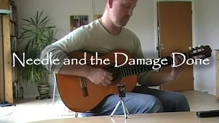 Needle and the damage done - Neil Young | fingerstyle guitar (with tabs)