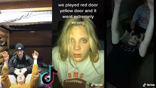 Red door yellow door Tik Tok horror challenge