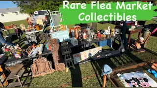 Picking Rare Collectibles at the Flea Market / Treasure hunting for Antiques / Shop with me Video