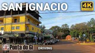 SAN IGNACIO [Ciudad de las famosas RUINAS JESUÍTICAS] MISIONES #driving tour INVIERNO 2023 ARGENTINA