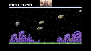 Lukozer Retro Game Review - 496 - Spaceman Splorf: Planet Of Doom - Commodore 64