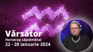 Horoscop 22-28 ianuarie 2024 Vărsător. Va fi foarte mare agitație la voi. De ce?