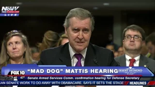 FULL VIDEO: Confirmation Hearing of James "Mad Dog" Mattis, Trump's Secretary of Defense Pick - FNN