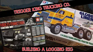 Building an R/C Logging Rig - Tamiya Globe Liner & MFC-01 Unit Unboxing