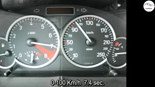 Peugeot 206 RC ( 177 Hp ) vs Renault Clio RS ( 172 Hp ) Acceleration 0-200 Km/h Battle!!!!!