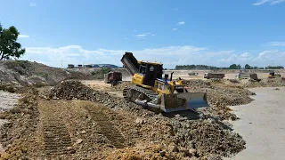 Better Begin Bulldozer with a Large Capacity for Land Clearing Best Sand Filling Up Pushing Sand