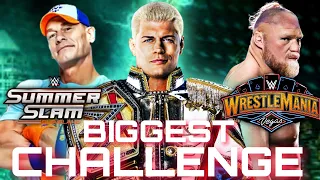 BIGGEST CHALLENGE! Cody Rhodes vs John Cena, Brock Lesnar! Summer Slam 2024, WrestleMania 41