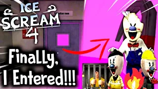 Finally, I ENTERED Inside The EXTRACTION ROOM In Ice Scream 4!!! | Ice Scream 4 No Clip|Ice Scream 4