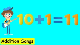 Adding 10 Song | Addition | Math Songs