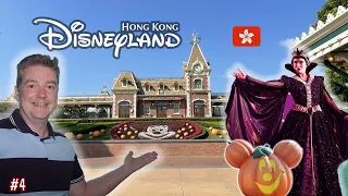 Hong Kong Disneyland at Halloween FULL Experience 🇭🇰 Hong Kong Travel Vlog Day 3