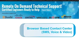 Enable Website Visitors to chat (voice, video or text) with your Call Center!