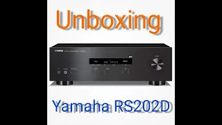 Unboxing Yamaha  R-S202 D.En español