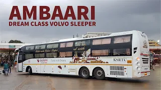 Ambaari Dream Class Brand New Volvo Multi Axle Sleeper Bus of Ksrtc