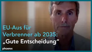 Prof. Ferdinand Dudenhöffer (Automobilexperte) zum EU-Aus für Verbrennungsmotoren am 08.06.22