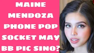 Maine Mendoza phone pop socket may baby picture sino?