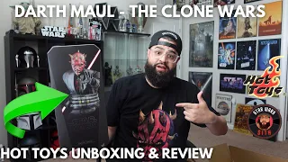 Star Wars | Hot Toys | Darth Maul | The Clone Wars - TMS024 | Unboxing | Review