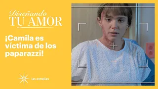 Diseñando tu amor: Camila es acosada en el hospital por un paparazzi | C-9 | Las Estrellas