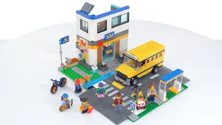 LEGO City 2022 School Day set 60329 review! It's behind a couple grades
