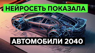 ИИ ВЗЯЛСЯ ЗА АВТОМОБИЛИ. Нейросеть MidJourney предсказала будущий облик машин!