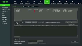 how to add onvif ip cameras in tiandy NVR.