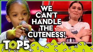 The CUTEST 😍  talents on The Voice Kids! | TOP5