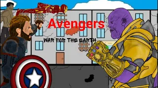 Avengers War for the Earth (Рисуем Мультфильмы 2) МАРВЕЛ