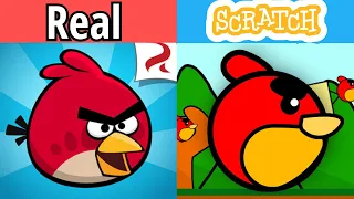 Angry Birds but on Scratch