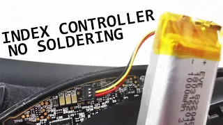 Replace Index Controller battery without soldering (XINJ battery) #righttorepair