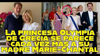 La princesa Olympia de Grecia se parece cada vez más a su madre Marie-Chantal
