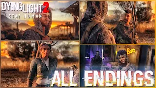 Dying Light 2 - All ENDINGS (Bad, Good, Best, Secret)