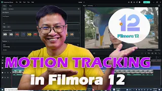 Filmora 12 New Motion Tracking Tutorial For Beginners