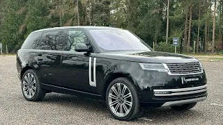 Range Rover Autobiography LWB (Long Wheelbase) 7 Seat in Santorini Black