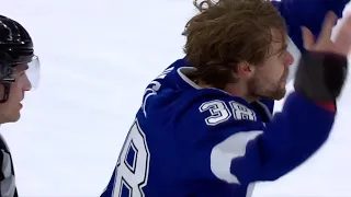 Hagel looks for Barbashev after hit on Cirelli