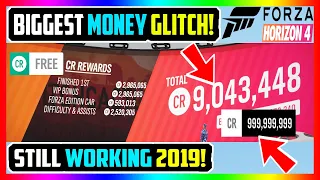 BIGGEST MONEY GLITCH FORZA HORIZON 4 UNLIMITED CREDITS! (STILL WORKING 2019!)