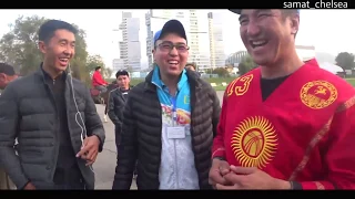 Казак туугандар кыргыз көкбөрүчүлөрүн катуу сыйлады
