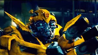 Transformers 1 -  Bumblebee Spark Scene & Dam Fight