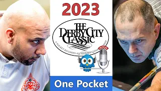 Tony Chohan vs John Pinegar - One Pocket - 2023 Derby City Classic rd 11