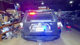 ILMODS - 2016 Toyota 4Runner  Emergency Lights, T3s, Fusion-S, Typhoon Handheld & More. Police Light