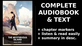 The Mysterious Island (2/2) 🥇 By Jules Verne. FULL Audiobook