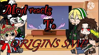 Mcyt’s react to Origins Smp part 1/2