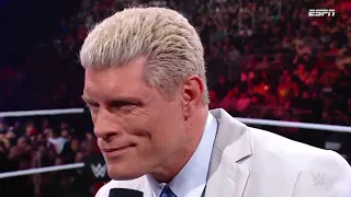 Cody Rhodes reta a Brock Lesnar en WrestleMania BackLash - WWE RAW 10 de Abril 2023 Español Latino