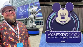 D23 Expo 2022 | My First Disney Convention | Epic Opening Ceremony & Disney Legends Award Ceremony