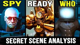 TITAN CLOCKMAN IS READY! Skibidi Toilet Multiverse Secret Scene Analysis All Secrets