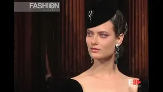 YVES SAINT LAURENT Fall 2001 Haute Couture Paris - Fashion Channel