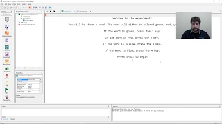 E-Prime 3 Webinar:  Stroop Experiment Walkthrough